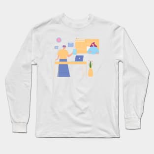 Work From Home Long Sleeve T-Shirt